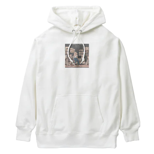 ノドに何か Heavyweight Hoodie