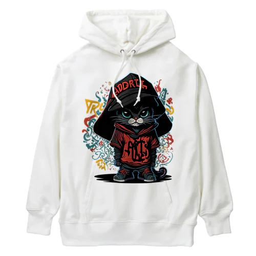 ちびネコ Heavyweight Hoodie