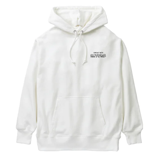 contact with nature  Heavyweight Hoodie