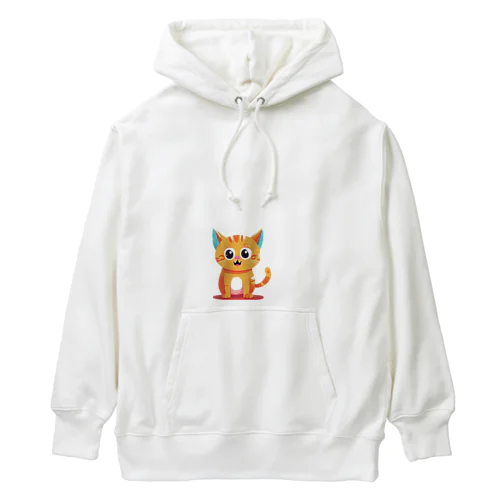 かわ猫(*ΦωΦ*) Heavyweight Hoodie