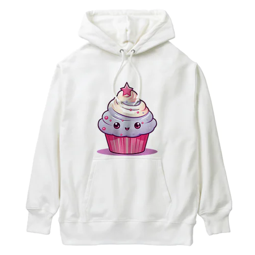 可愛いカップケーキ Heavyweight Hoodie