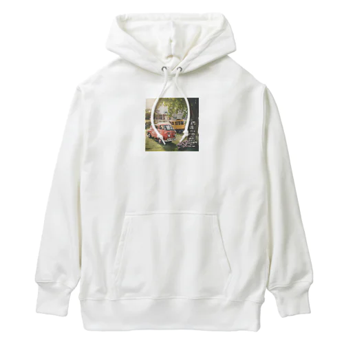 クルマ Heavyweight Hoodie