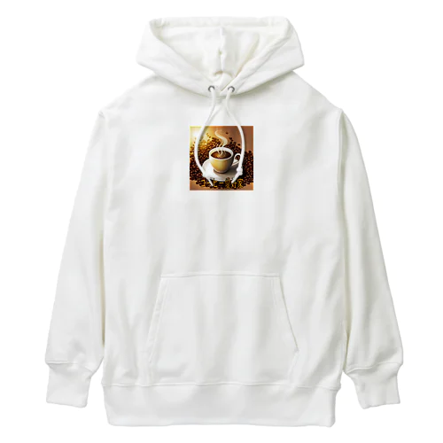 コーヒー愛好家 Heavyweight Hoodie