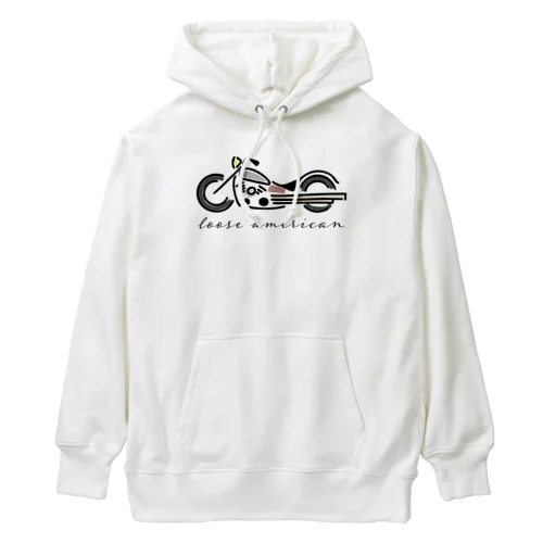 ゆるいアメリカン Heavyweight Hoodie