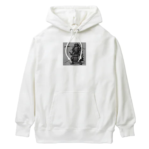 渋い 侍 Heavyweight Hoodie