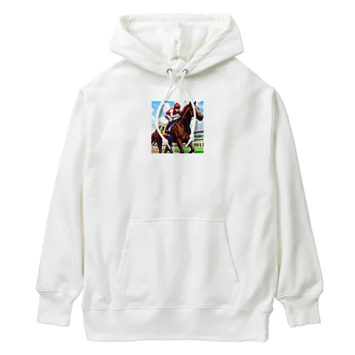 競馬(horse racing) Heavyweight Hoodie