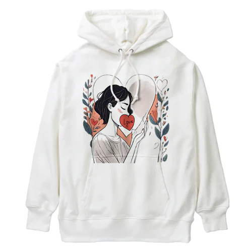 心の安らぎ Heavyweight Hoodie