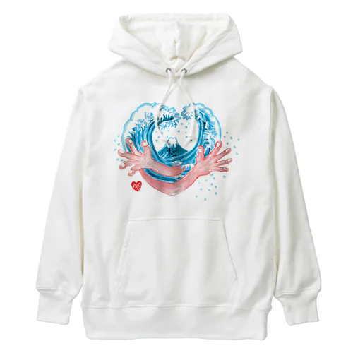 hugシリーズ　富士山を抱いちゃおう〜 Heavyweight Hoodie