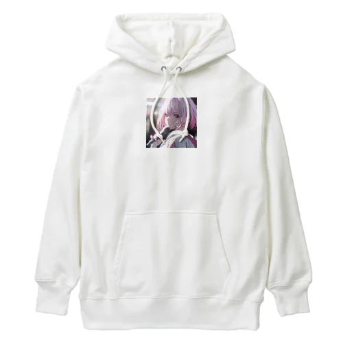 ステージ上の歌姫の輝き Heavyweight Hoodie