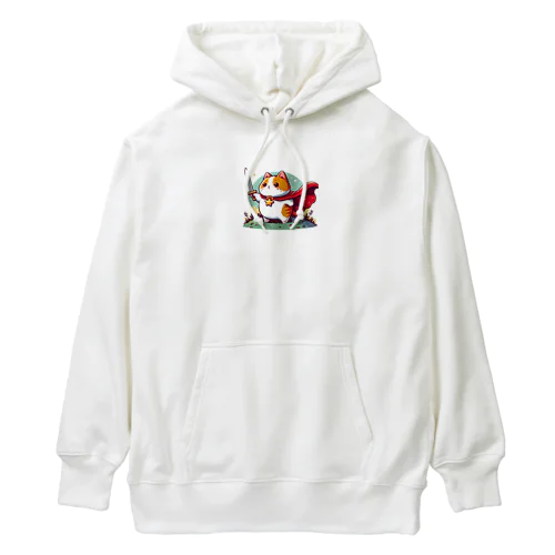 にゃんこ勇者 Heavyweight Hoodie