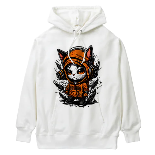 ちびネコ Heavyweight Hoodie