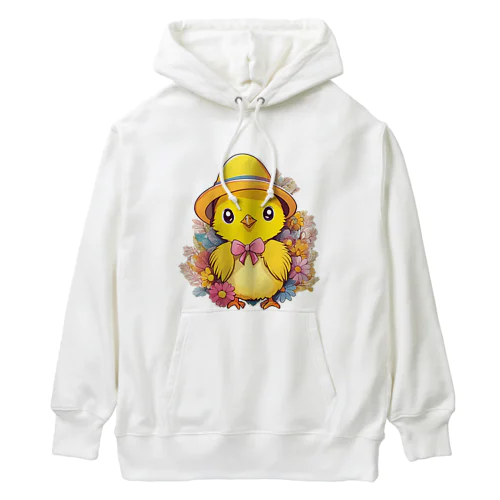 ひよこのお出かけ Heavyweight Hoodie