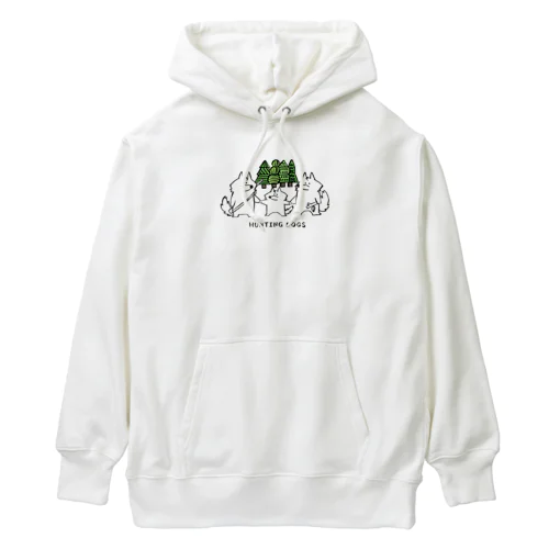 HUNTING DOGS Heavyweight Hoodie