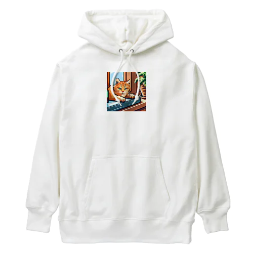 ドット絵スナドリネコ Heavyweight Hoodie