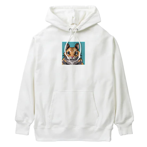 ドット絵デグー Heavyweight Hoodie