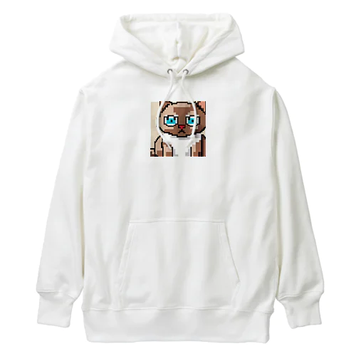 ドット絵マンチカン Heavyweight Hoodie