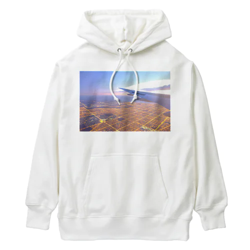 Sunrise at Chicago Heavyweight Hoodie