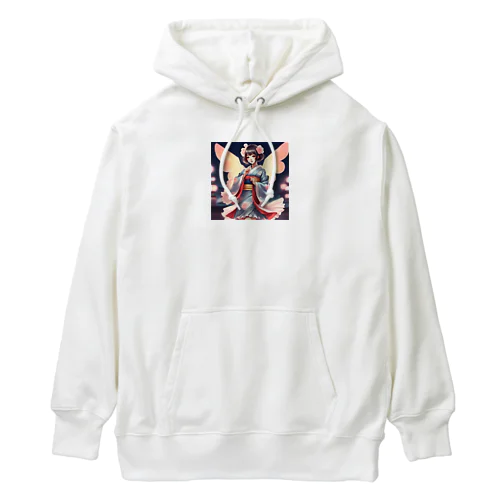 和服少女 Heavyweight Hoodie