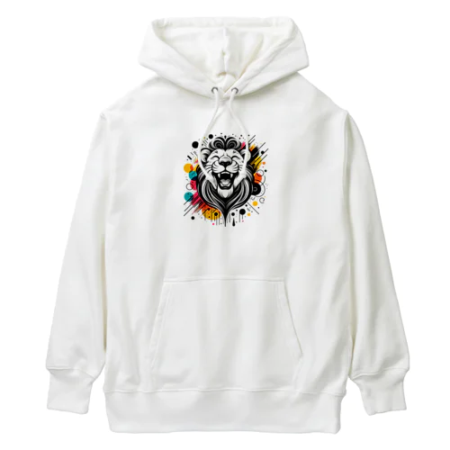 #laughing animal art Heavyweight Hoodie