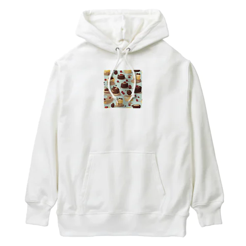 色々なプリン Heavyweight Hoodie