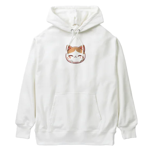 ほっぺたんまるみかん猫 Heavyweight Hoodie