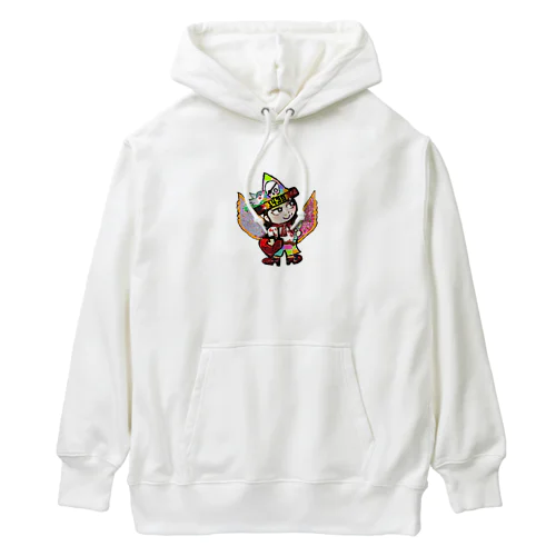 ぴよち部屋 ぴか作   関西の 石川 スナフキンキャラ Heavyweight Hoodie