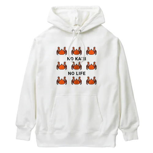 NO KANI  NO LIFE Heavyweight Hoodie