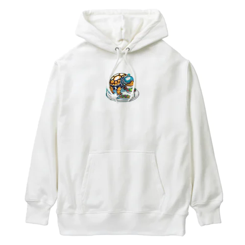 ご飯を食べてるメカニックカメ　パーカー Heavyweight Hoodie