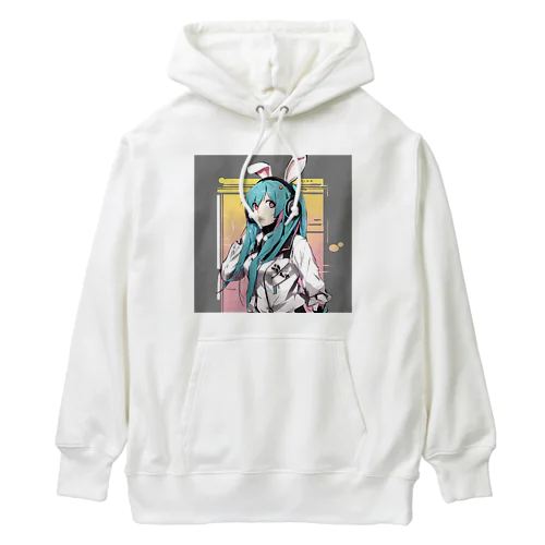 VOCALOID風なウサギ Heavyweight Hoodie