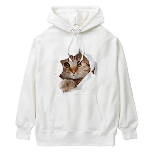 可愛い猫グッズ Heavyweight Hoodie