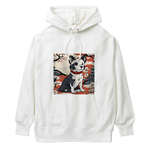 絵巻の犬小町 Heavyweight Hoodie