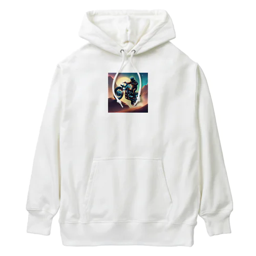 世界の果てを走破 Heavyweight Hoodie