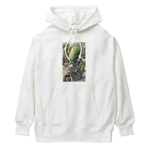 宇宙人ライダー Heavyweight Hoodie