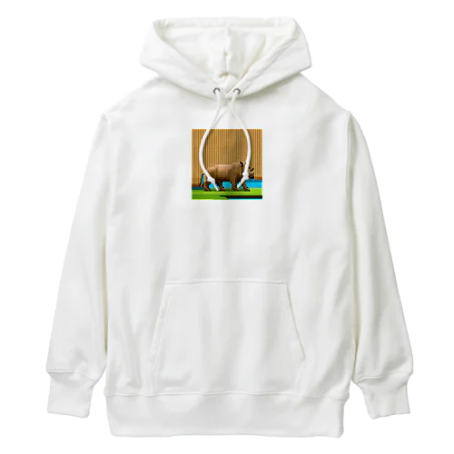 ドット絵サイ Heavyweight Hoodie