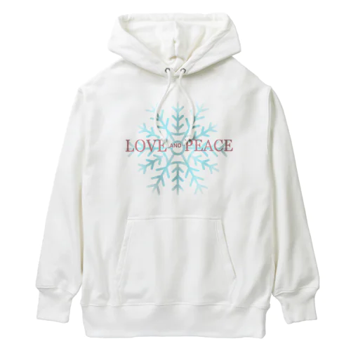 雪の結晶 Heavyweight Hoodie