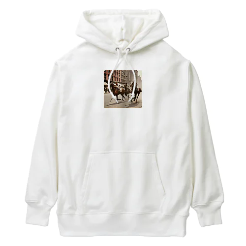 classic horse Heavyweight Hoodie