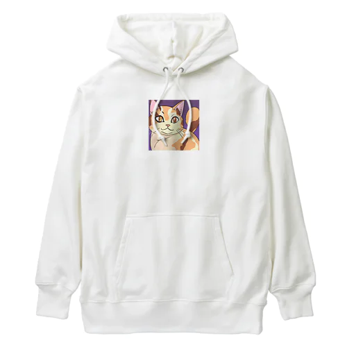 三毛猫ちゃん Heavyweight Hoodie