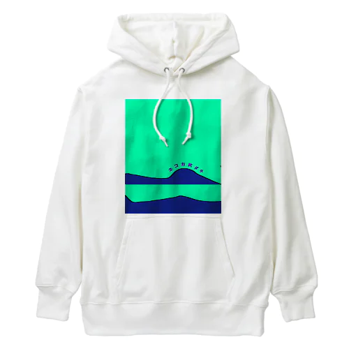 ネコお尻ダチ_#1_背景 Heavyweight Hoodie