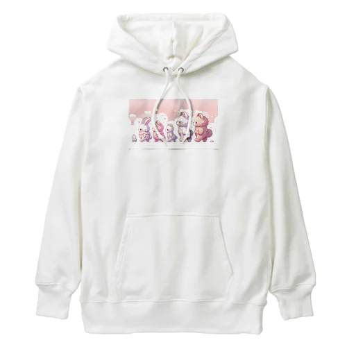 とことこアニマル Heavyweight Hoodie