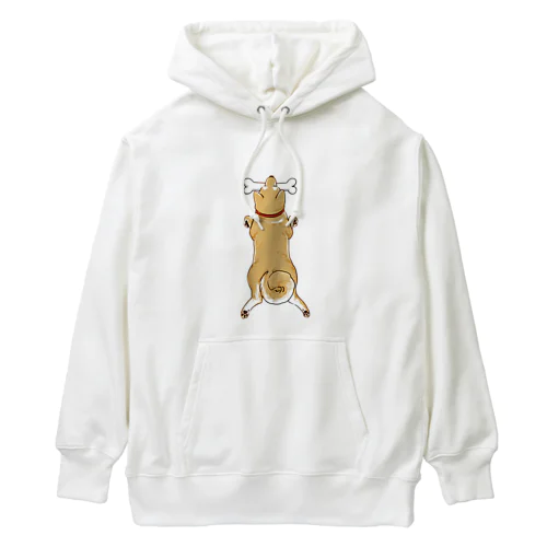 骨ブラ柴犬 Heavyweight Hoodie