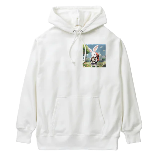 可愛いウサギ Heavyweight Hoodie