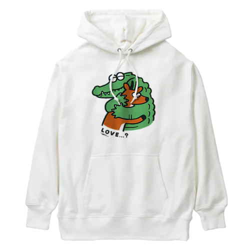 ワニの隣人ガゼル Heavyweight Hoodie