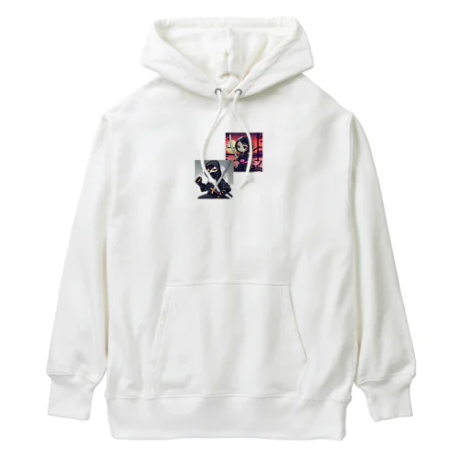 忍者　くのいち Heavyweight Hoodie