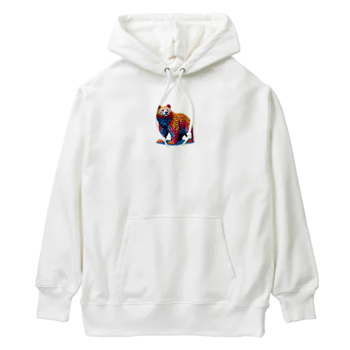 レゴ風の熊くん Heavyweight Hoodie