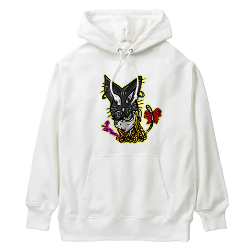 猫娘にゃん Heavyweight Hoodie