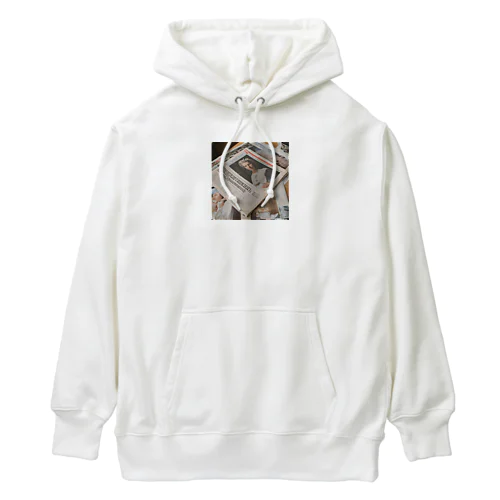 英字新聞 Heavyweight Hoodie