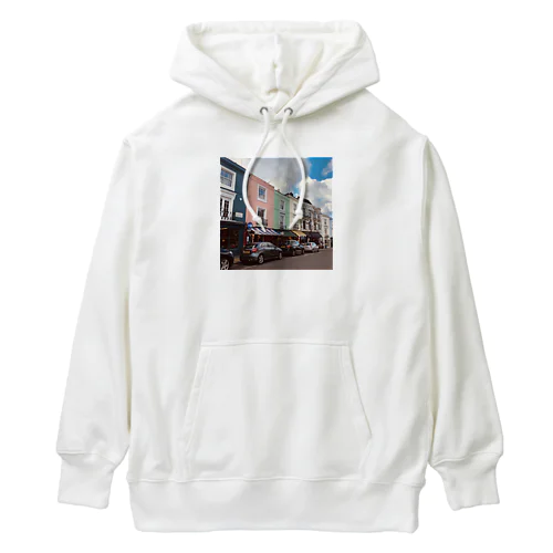 Notting Hillの街並み Heavyweight Hoodie