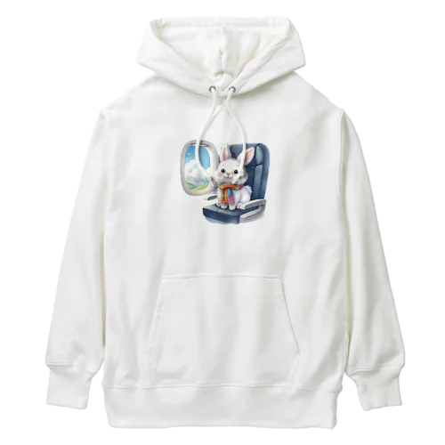 Sitting rabbit（座るウサギ） Heavyweight Hoodie