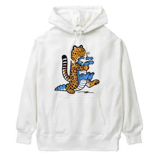 ワニの隣人ジャガー Heavyweight Hoodie