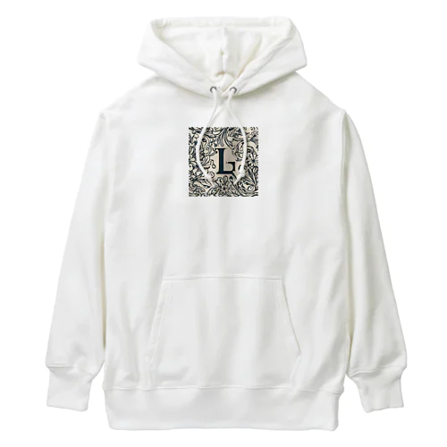 幸運アルファベット　L Heavyweight Hoodie